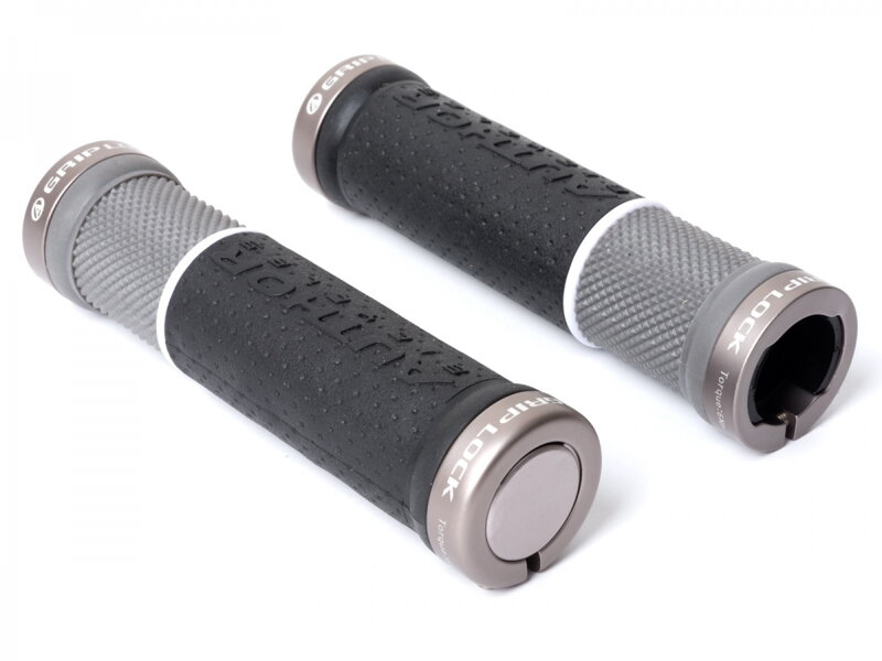 gripy AUTHOR AGR R20 GripLock 130mm černá/šedá gripy AUTHOR AGR R20 GripLock 130mm černá/šedá