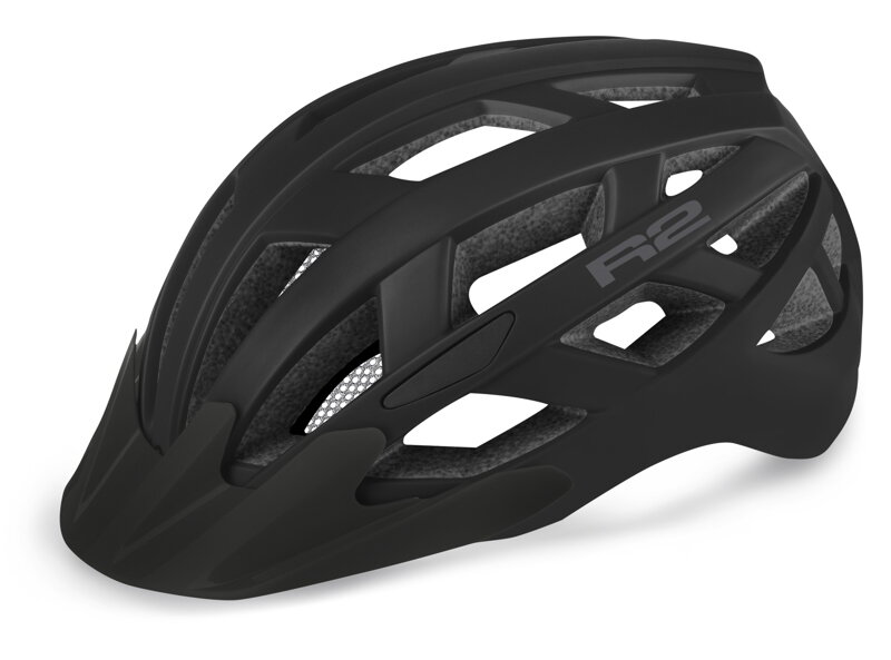 Přilba R2 LUMEN černá M: 55-59 cm