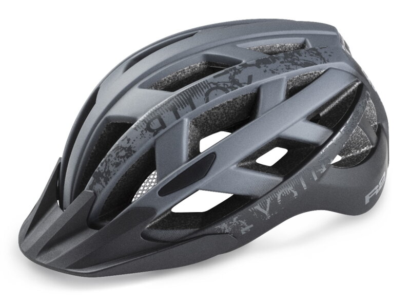 Přilba R2 LUMEN šedá M: 55-59 cm